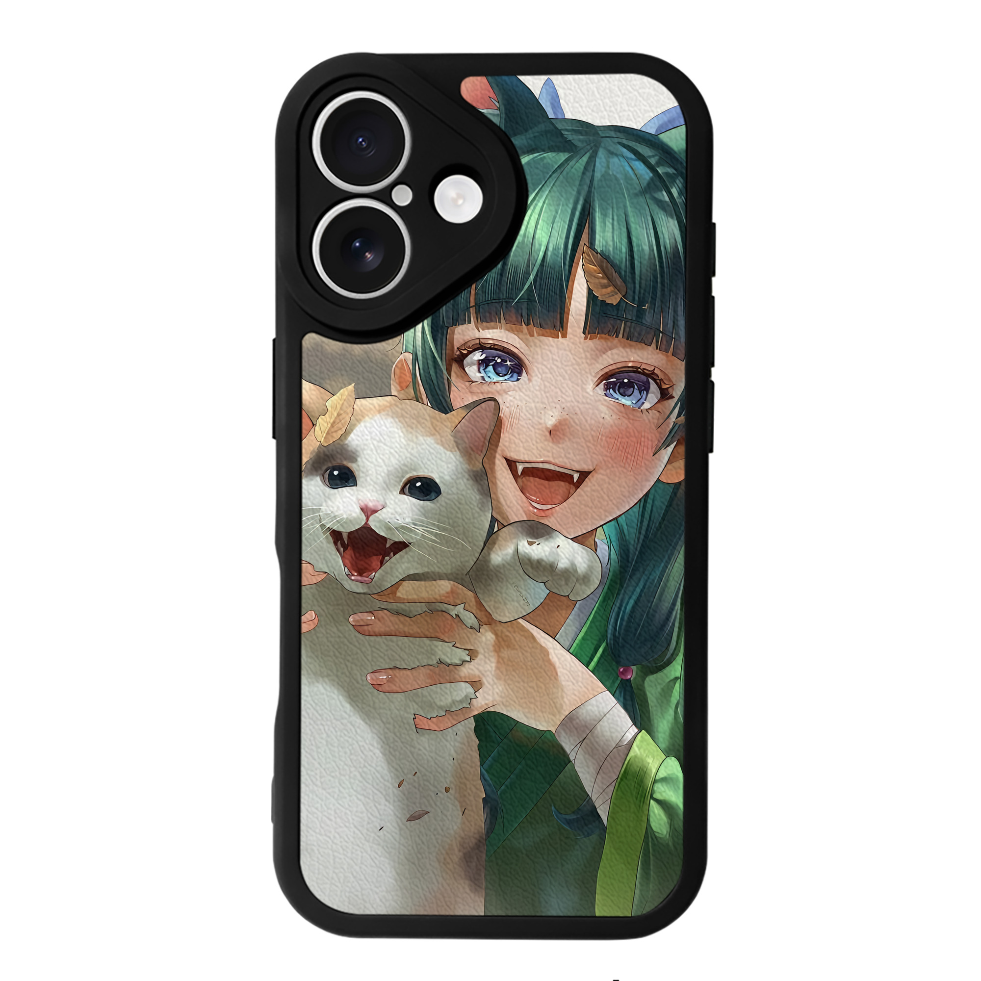 薬屋のひとりごと The Apothecary Diaries 【iPhone 16シリーズ対応】シリコンスマホケース（レザー調） 材質：シリコン